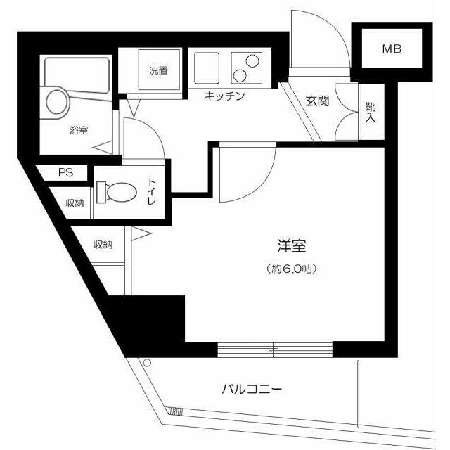 ヴェルト川崎の物件間取画像