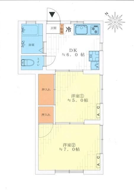 ライトハウスの物件間取画像