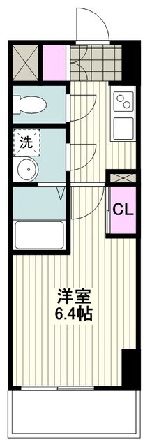 ラフィスタ川崎IIの物件間取画像