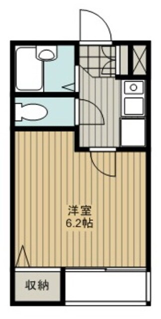 ベレール鶴見市場の物件間取画像