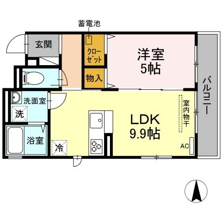 OKUEIIの物件間取画像