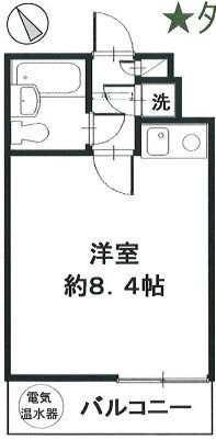 コープアゼリア鶴見の物件間取画像