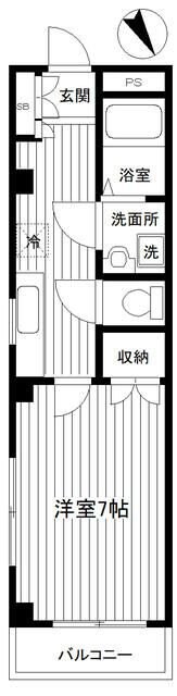 コート・ヴィラの物件間取画像