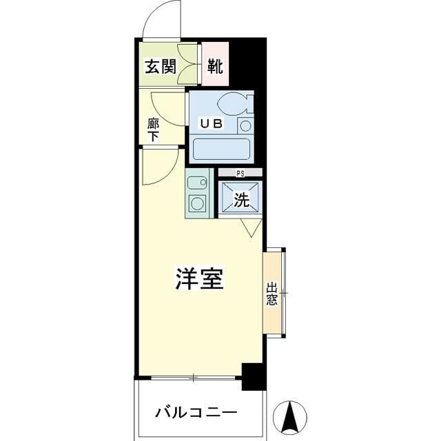 ＮＩＣアーバンスピリッツ川崎の物件間取画像