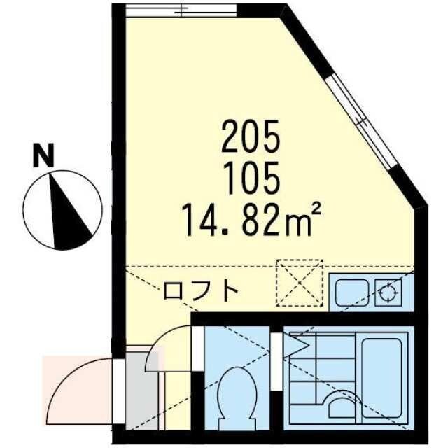 グッドウィル川崎の物件間取画像