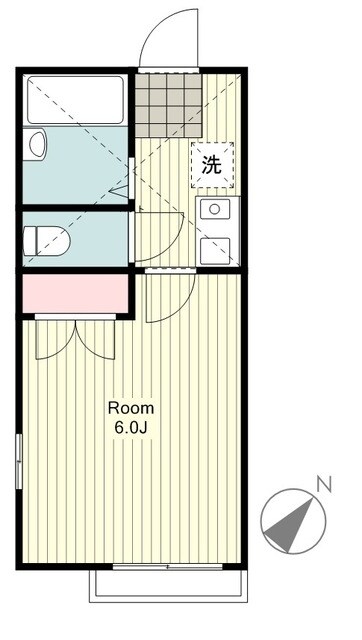 スプリング大口の物件間取画像