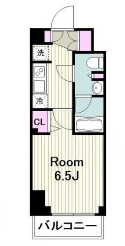 ＳＱＵＡＲＥ　ＣＩＴＹ　ＹＯＫＯＨＡＭＡ　ＴＳＵＲＵＭＩの物件間取画像