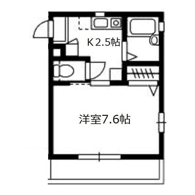 ヴィラアイリスの物件間取画像