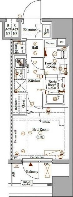 Ｌｏｇ川崎駅前の物件間取画像