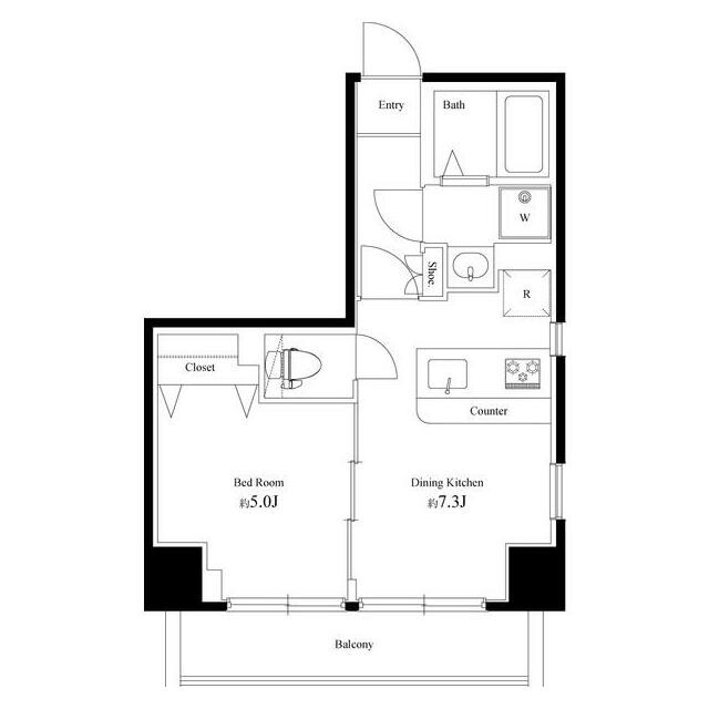 ゼクシア川崎の物件間取画像
