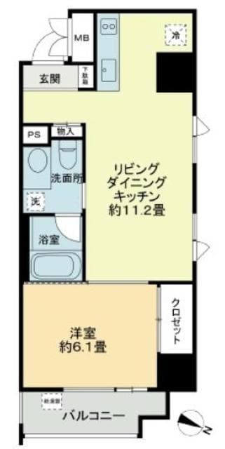 ベルファース本郷弓町の物件間取画像