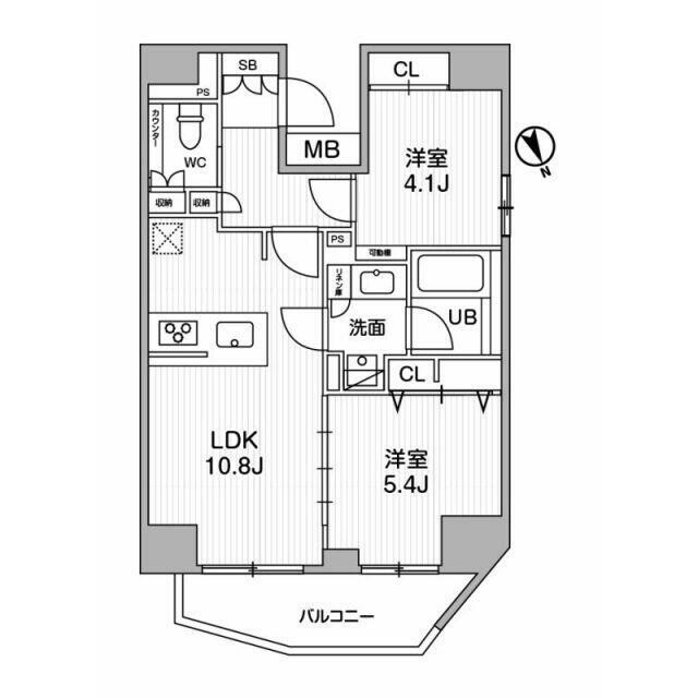 SYFORME江戸川橋の物件間取画像