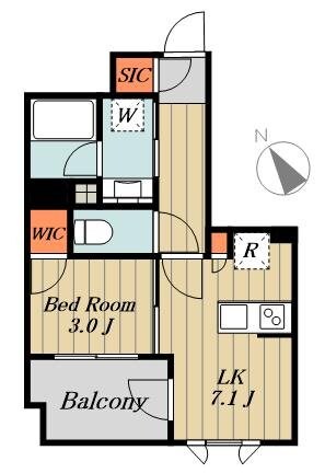 プレミアムレジデンス町屋の物件間取画像