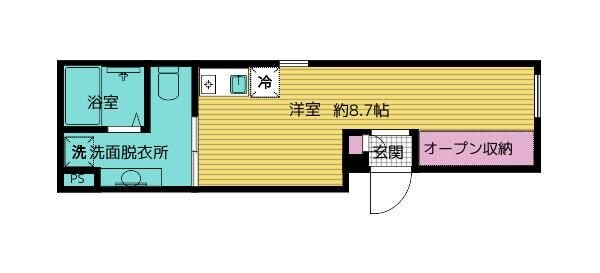 ザ・テラス滝野川の物件間取画像