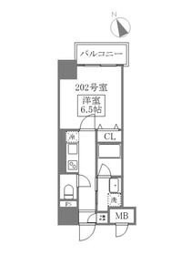 ピグナ文京千石の物件間取画像