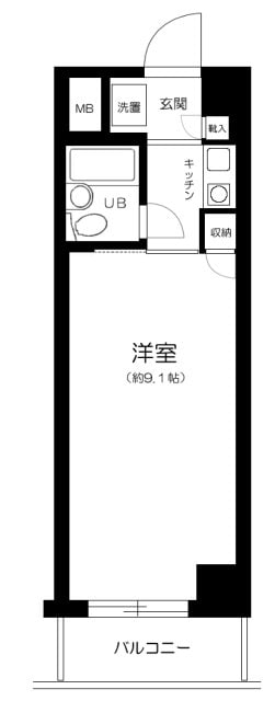 ハイプラザ東池袋の物件間取画像