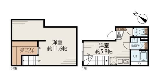 Unleashの物件間取画像