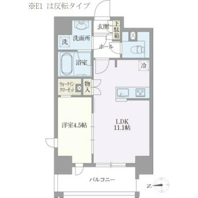 ライトテラス浅草の物件間取画像