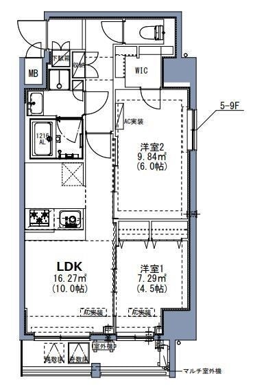 Ｓ－ＲＥＳＩＤＥＮＣＥ尾久ａｚｕｒｅの物件間取画像