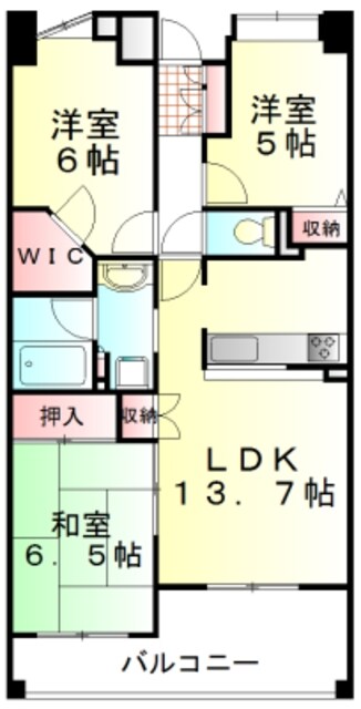 サクセス西高島平の物件間取画像