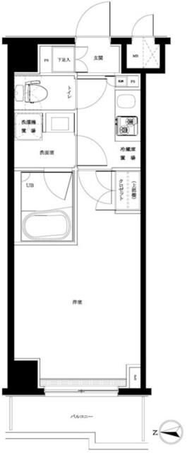 ルーブル高島平の物件間取画像