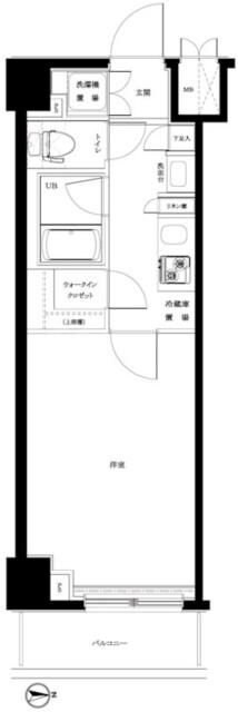 ルーブル板橋区役所前の物件間取画像