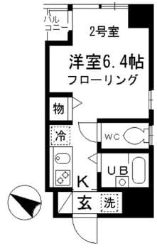 フォンテーヌ大塚の物件間取画像