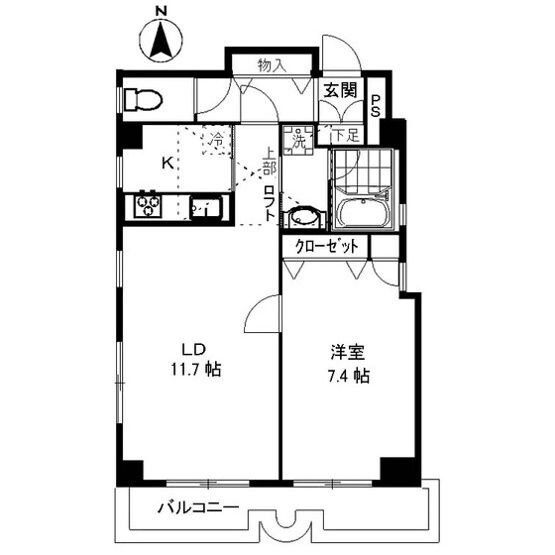 リヴェール睦　白山の物件間取画像