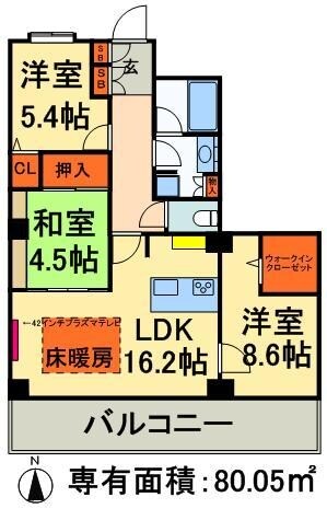 ロイヤルパークスタワー南千住の物件間取画像