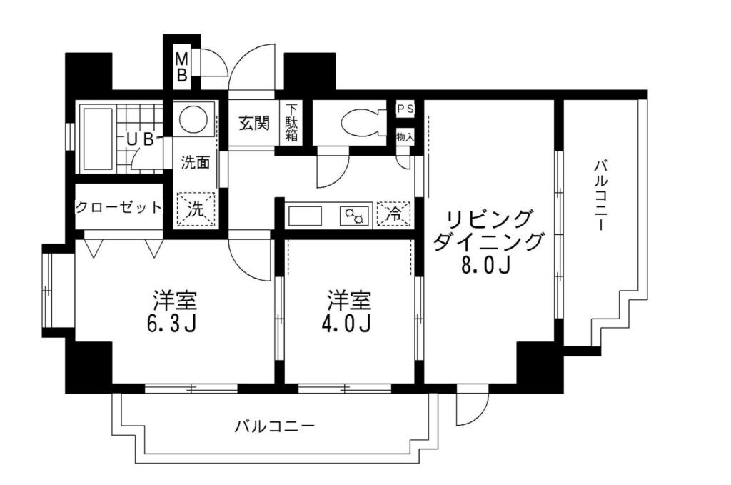 レジディア文京本郷の物件間取画像