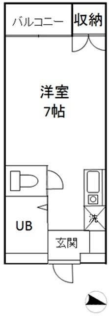 サングレイス関口の物件間取画像