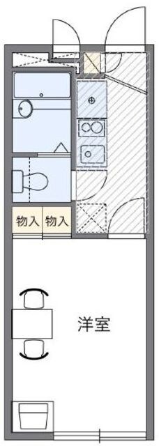 レオパレスルミエールの物件間取画像