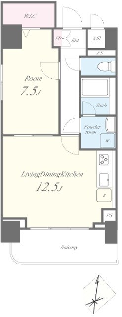 グラシーナ文京の物件間取画像