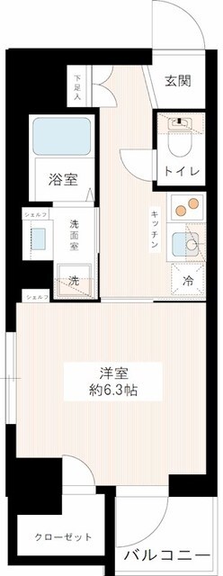 物件間取画像