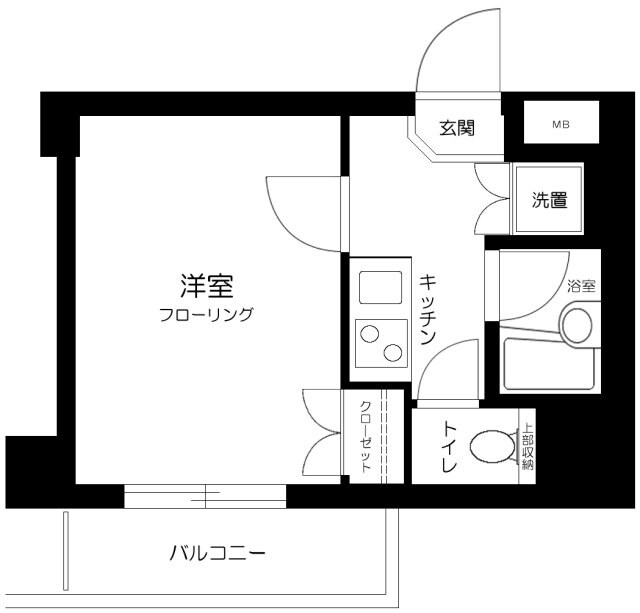 ルーブル野方伍番館の物件間取画像