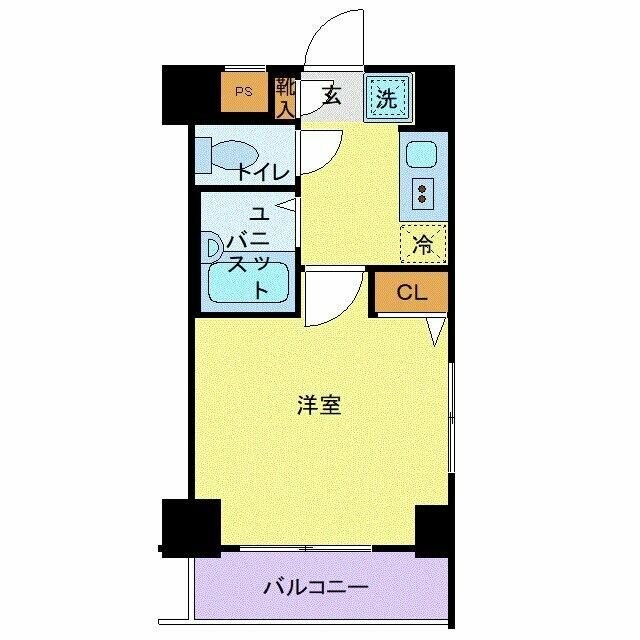 スカイコートヌーベル新宿落合の物件間取画像