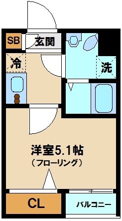 プライムアーバン西早稲田の物件間取画像