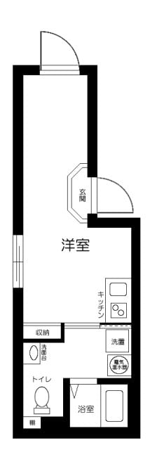 ＧＬＩＣＩＯＮ上落合の物件間取画像