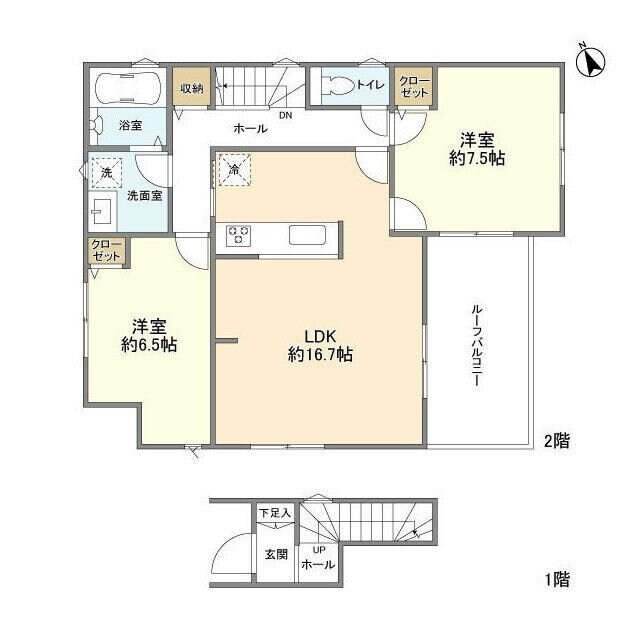 グラナーダの物件間取画像