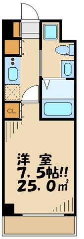 コンフォリア下北沢の物件間取画像