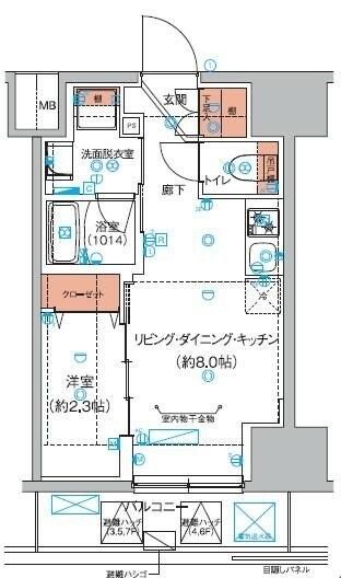 （仮称）巣鴨山手インサイドレジデンスの物件間取画像