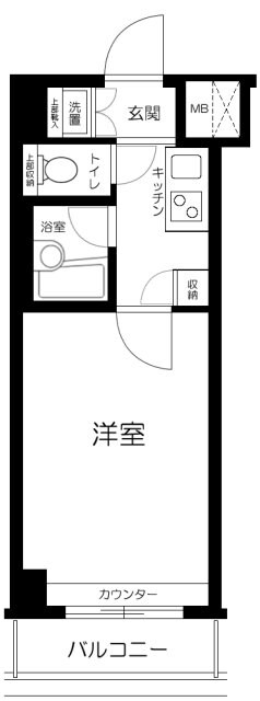 ルーブル高田馬場弐番館の物件間取画像