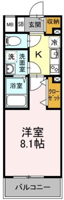 物件間取画像