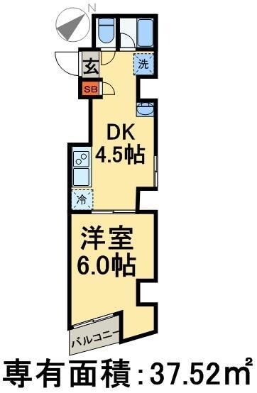 メインステージ入谷の物件間取画像