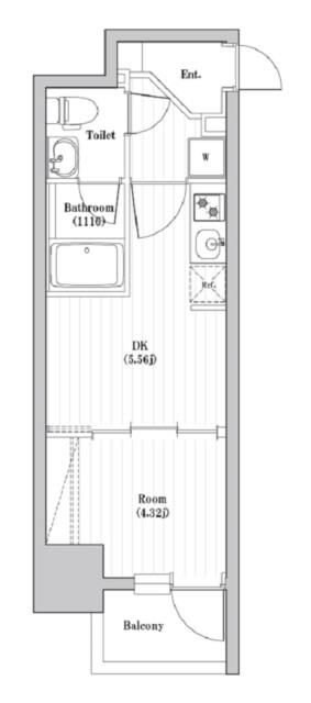 アーバンパーク日暮里の物件間取画像