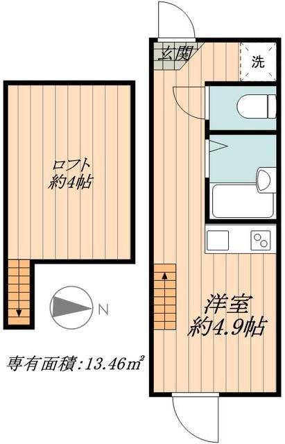 物件間取画像