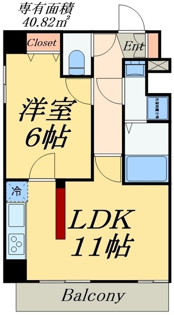 S-RESIDENCE新御徒町Westの物件間取画像