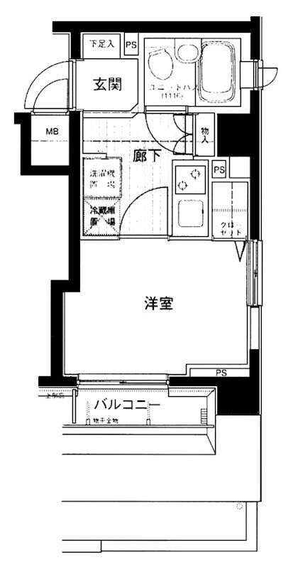 メインステージ御茶ノ水の物件間取画像