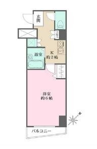 スカイコート文京小石川第３の物件間取画像