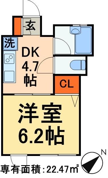 Ｓａｋｕｒａ コーポの物件間取画像